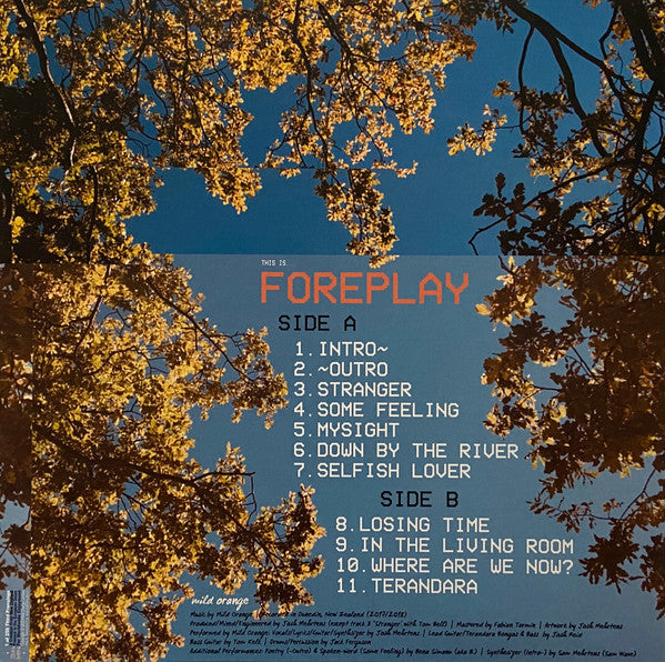 Mild Orange : Foreplay (LP, Album, Ltd, Cre)