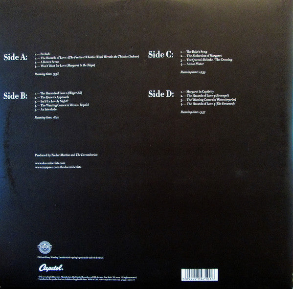 The Decemberists : The Hazards Of Love (2xLP, Album)
