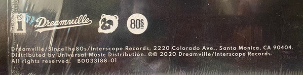 Spillage Village Spilligion vinyl LP back cover label credits close-up