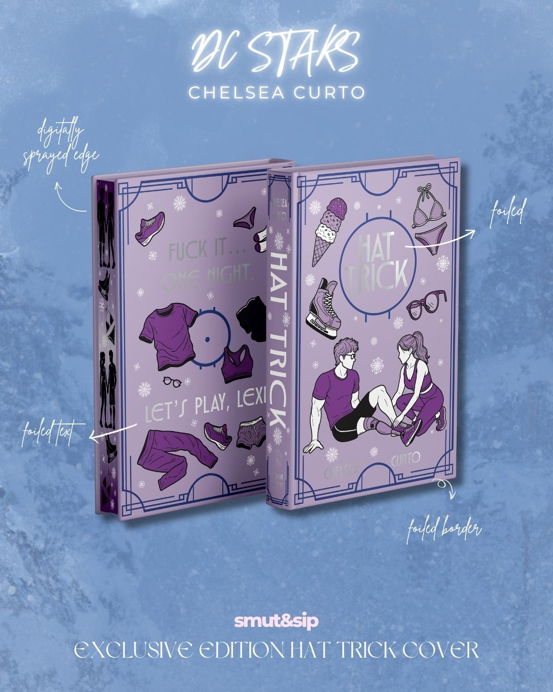 Smut & Sip: DC Stars by Chelsea Curto Full Special Edition 4-Book Set