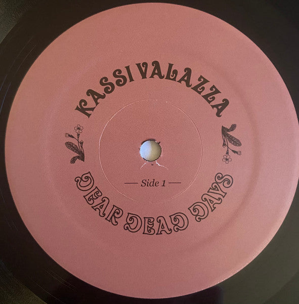 Kassi Valazza Dear Dead Days limited edition vinyl 2LP record, side 1 pink label