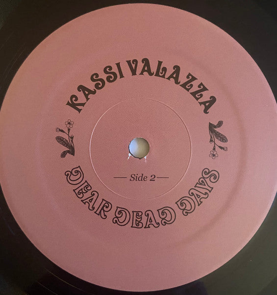 Kassi Valazza Dear Dead Days vinyl 2LP record, side 2 pink label
