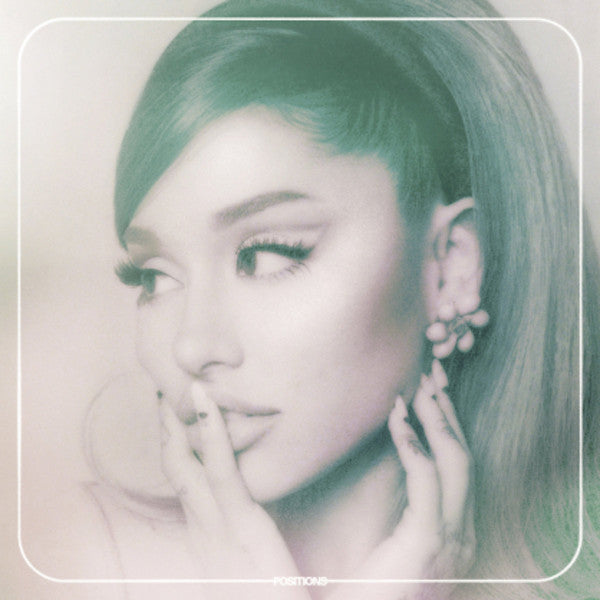 Ariana Grande Positions vinyl LP front cover