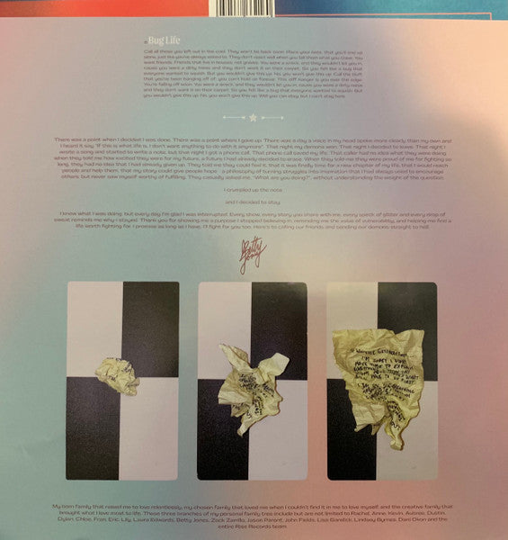 Jetty Bones : Push Back (LP, Album, Ltd, Pin)