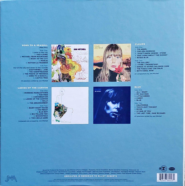 Joni Mitchell : The Reprise Albums (1968-1971) (LP, Album, RE, RM, 180 + LP, Album, RE, RM, 180 + )