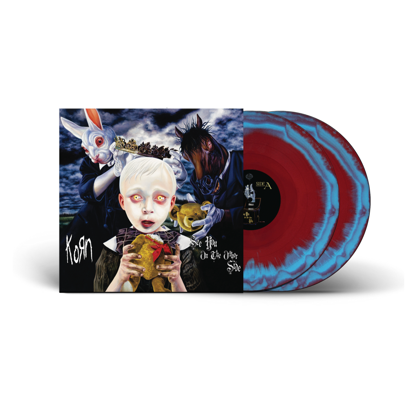 Korn - See You On The Other Side Limited Edition Blue, Red Blended Vinyl Record 2LP