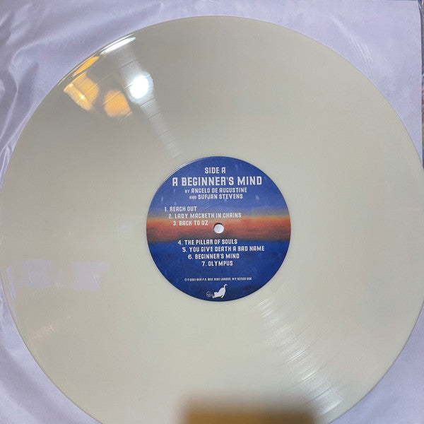 Sufjan Stevens & Angelo De Augustine A Beginner's Mind blizzard white vinyl, side A