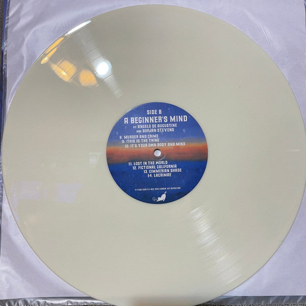 Sufjan Stevens & Angelo De Augustine A Beginner's Mind blizzard white vinyl, side B