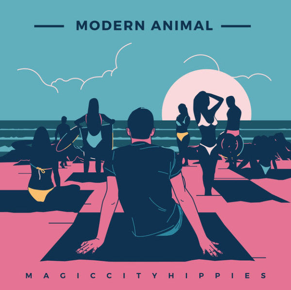 Magic City Hippies : Modern Animal (LP, Album, RP, Yel)