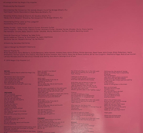 Magic City Hippies : Modern Animal (LP, Album, RP, Yel)