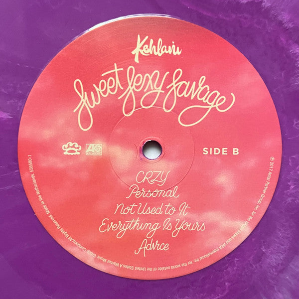 Kehlani : SweetSexySavage (2xLP, Album, Ltd, RE, Pur)