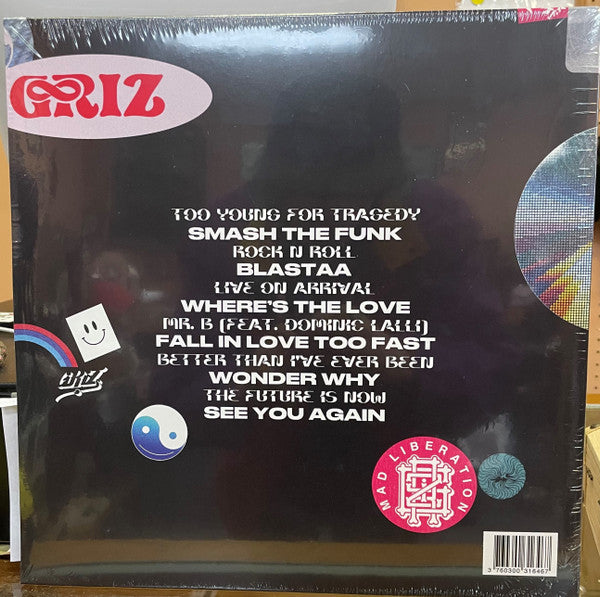 GRiZ (3) : Mad Liberation (LP, Red + LP, Blu + Album, RE)