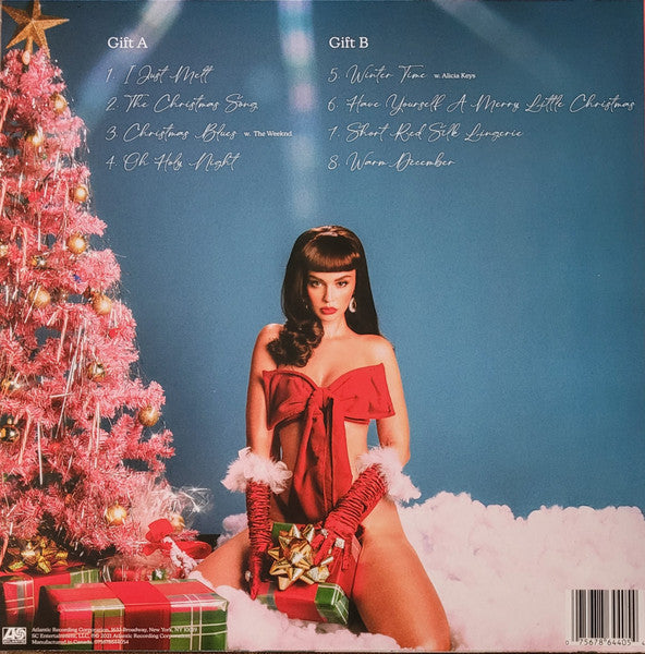 レコード sabrina claudio Christmas blues LP Sabrina Claudio - Christmas Blues Limited Edition Red Vinyl Record