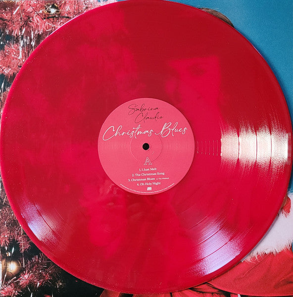 レコード sabrina claudio Christmas blues LP Sabrina Claudio - Christmas Blues Limited Edition Red Vinyl Record