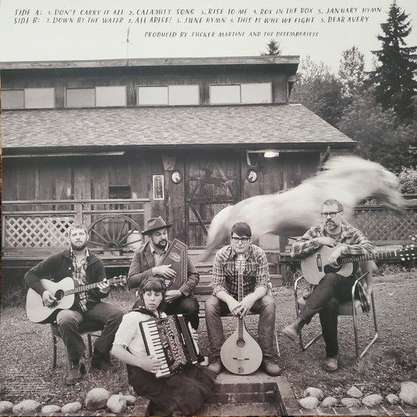 The Decemberists : The King Is Dead (LP, Album, Ltd, RE, Whi)