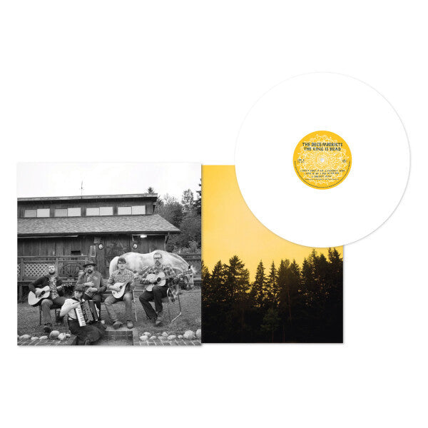 The Decemberists : The King Is Dead (LP, Album, Ltd, RE, Whi)