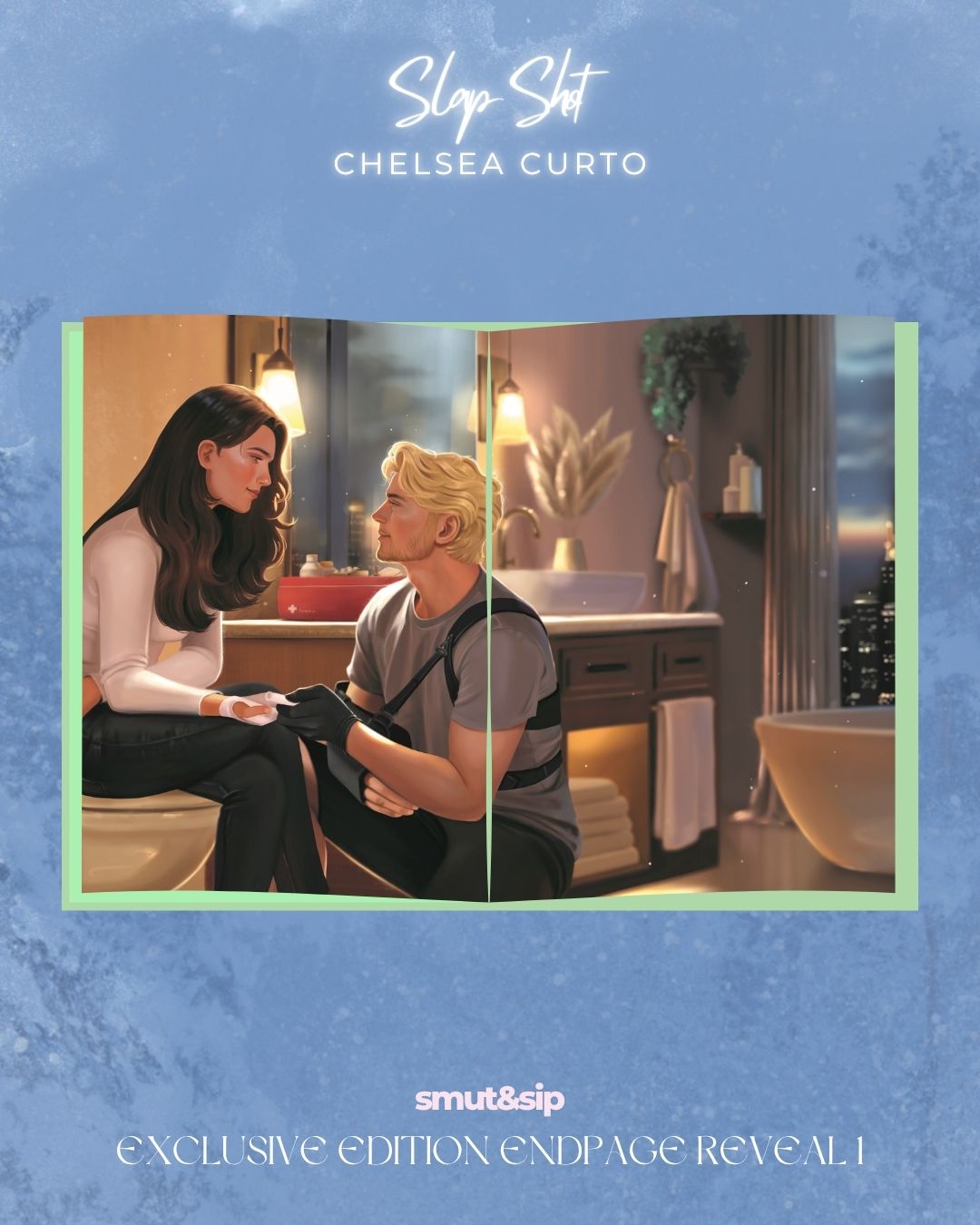 Smut & Sip: DC Stars by Chelsea Curto Full Special Edition 4-Book Set