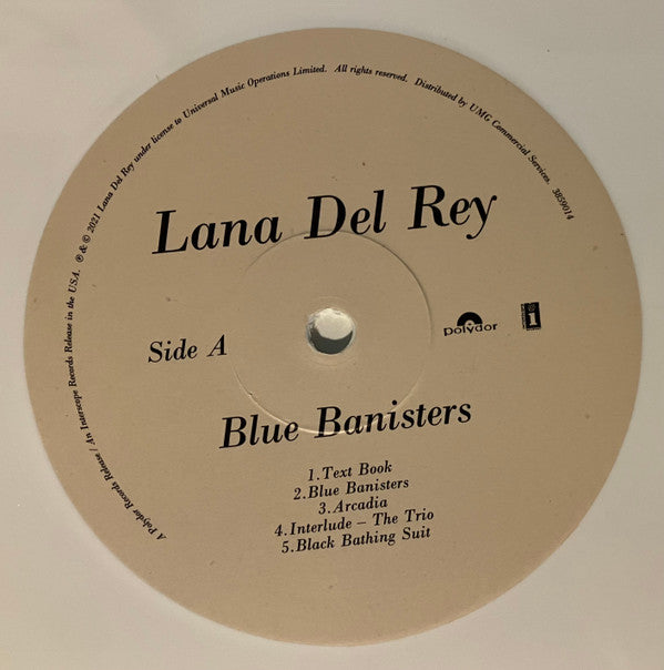 Lana Del Rey : Blue Banisters (2xLP, Album, Ltd, RE, RP, Whi)