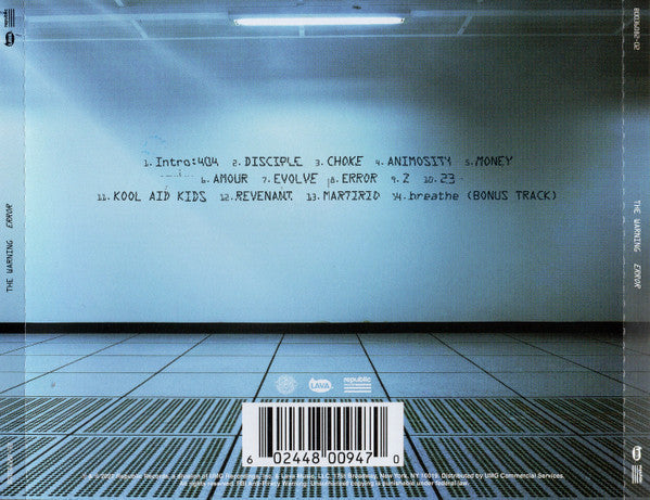The Warning : Error (CD, Album)