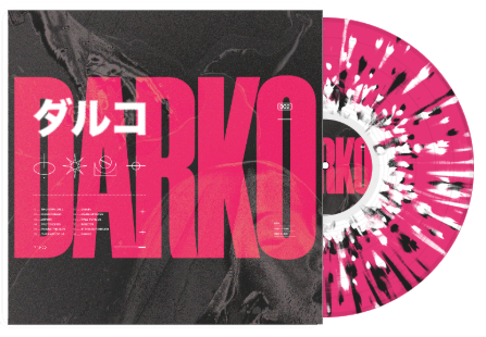 Darko - Darko Limited Edition Black, Pink, White Splatter Vinyl Record LP