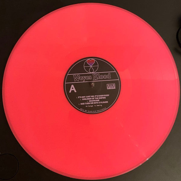 Weyes Blood : And In The Darkness, Hearts Aglow (LP, Album, Ltd, Pin)