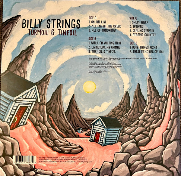 Billy Strings : Turmoil & Tinfoil (2xLP, Album, RE, S/Edition, 180)