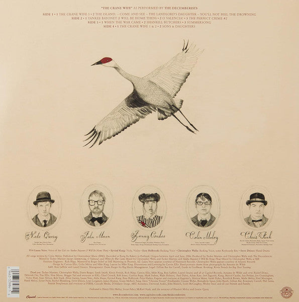 The Decemberists : The Crane Wife (2xLP, Album, RE)
