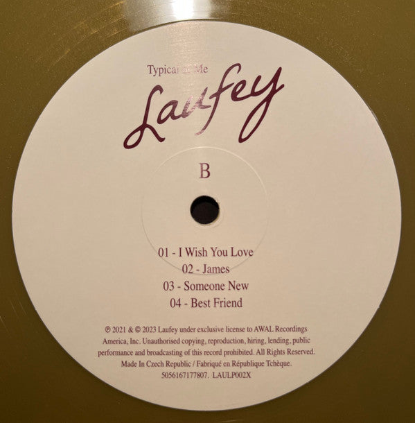 Laufey (2) : Typical Of Me (12", EP, Ltd, Met)