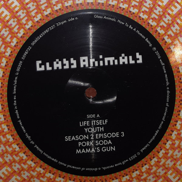 Glass Animals : How To Be A Human Being (LP, Album, Pic, RE, Zoe)