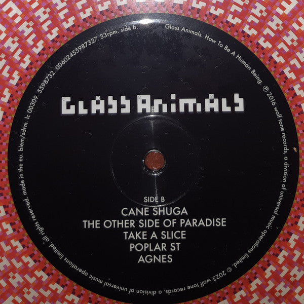 Glass Animals : How To Be A Human Being (LP, Album, Pic, RE, Zoe)