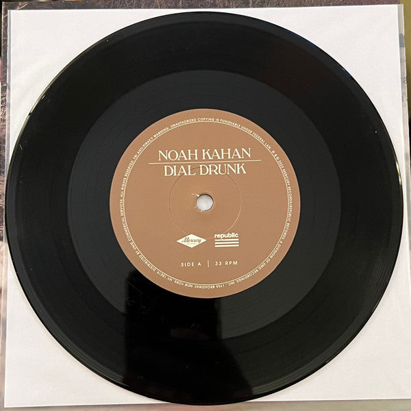 Noah Kahan : Dial Drunk (7", Single, Ltd)