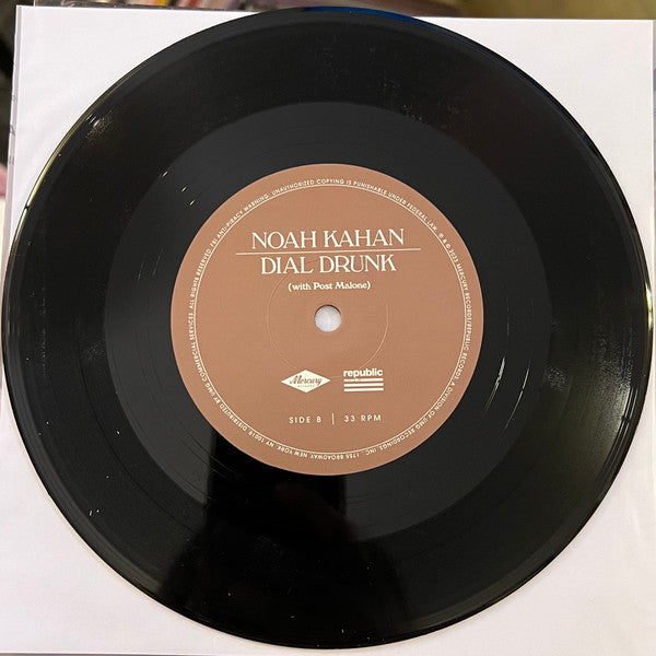 Noah Kahan : Dial Drunk (7", Single, Ltd)