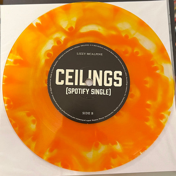 Lizzy McAlpine : Ceilings (7", Single, Ltd, Ora)