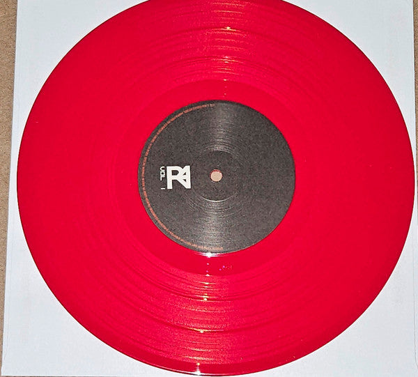 The Plot In You Vol. 1 limited edition red 10" vinyl record and label