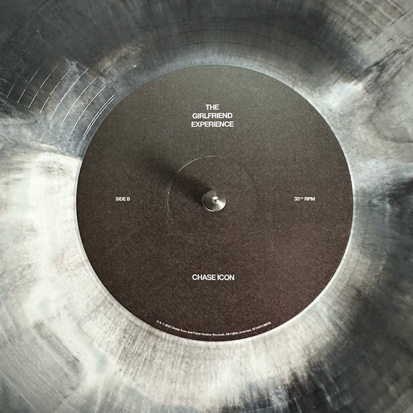 Chase Icon The Girlfriend Experience marble vinyl record, side B label
