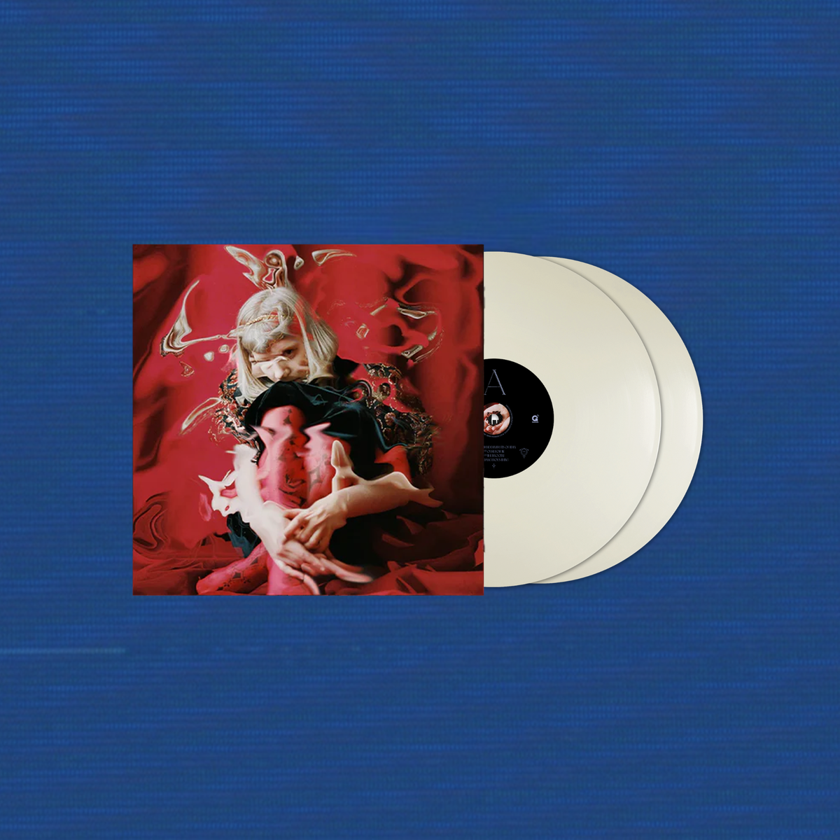Aurora The Gods We Can Touch collectors edition Eros cover white vinyl 2LP mockup