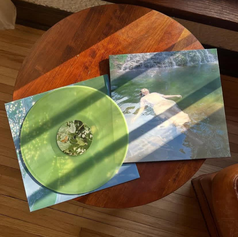 she's green - Wisteria Limited Edition Moss Green 12" Vinyl Record EP