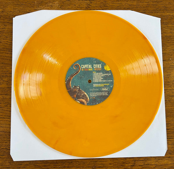 Capital Cities : In A Tidal Wave Of Mystery (LP, Album, Ltd, RE, Yel)