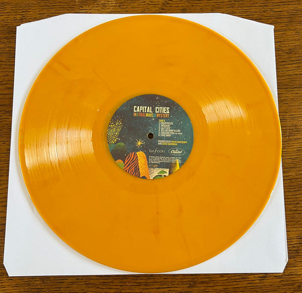 Capital Cities : In A Tidal Wave Of Mystery (LP, Album, Ltd, RE, Yel)
