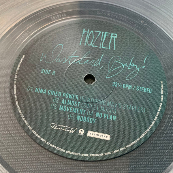 Hozier : Wasteland, Baby! (LP, Album, Ltd, Ult + LP, Album, Ltd, Tra)