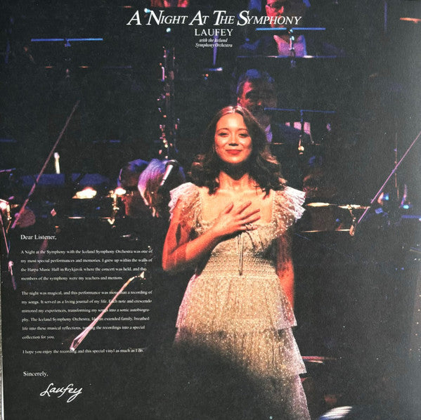 Laufey (2) With The Iceland Symphony Orchestra* : A Night At The Symphony (2xLP, RSD)
