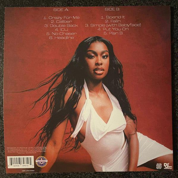 Coco Jones (3) : What I Didn't Tell You (Deluxe) (LP, EP, Dlx, Red)