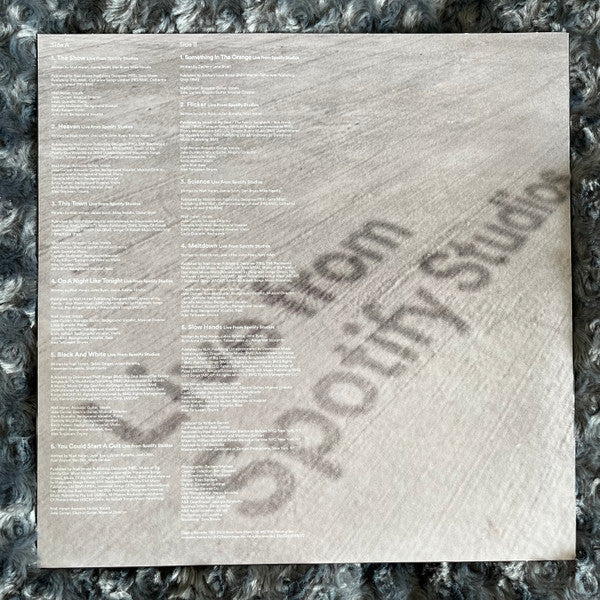 Niall Horan : Live From Spotify Studios (LP, Album, Cle)