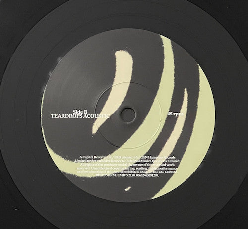 Liam Payne : Teardrops (7", Single)