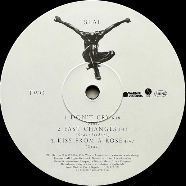 Seal : Seal (2xLP, Album, RE, RM, 30t)