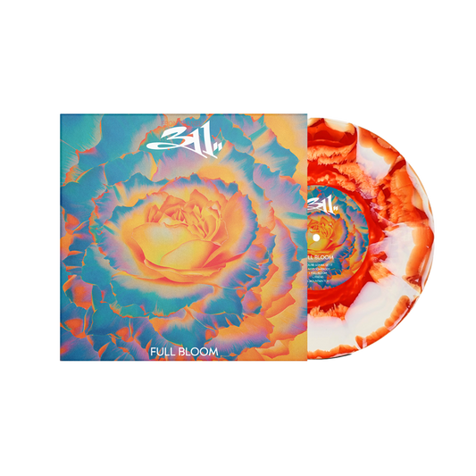 311 Full Bloom limited edition red white bloom vinyl LP mockup