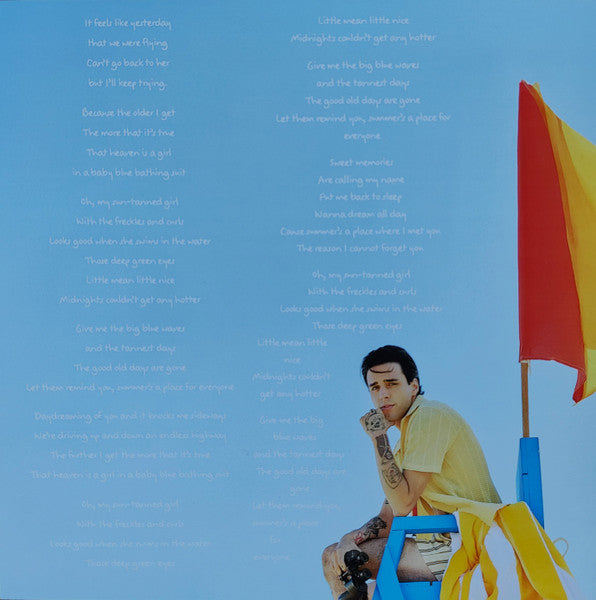 Stephen Sanchez / The Beach Boys : Baby Blue Bathing Suit / Good Vibrations (7", Single, Mono, Bab)