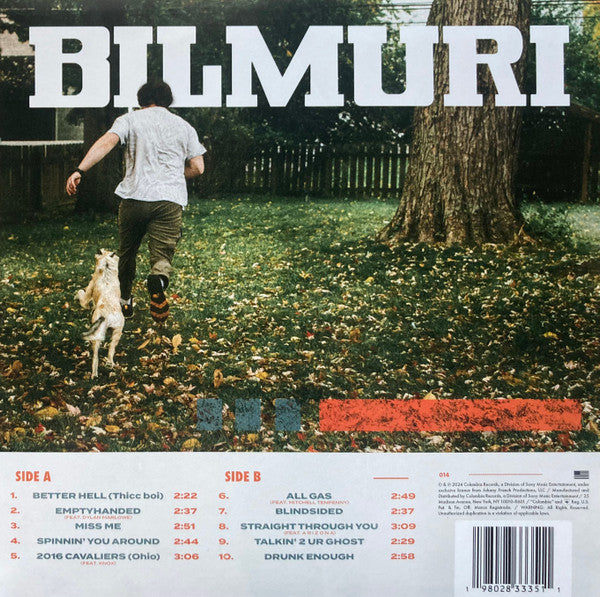 Bilmuri : American Motor Sports (LP, Album, Whi)