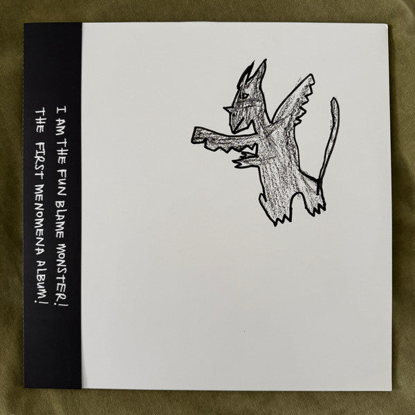 Menomena I Am The Fun Blame Monster vinyl LP front cover with obi strip