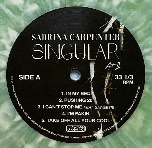 Sabrina Carpenter : Singular Act II (LP, Album, Ltd, RE, Gre)
